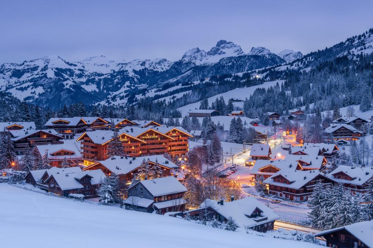 Golfhotel Les Hauts De Gstaad & Spa Exterior foto
