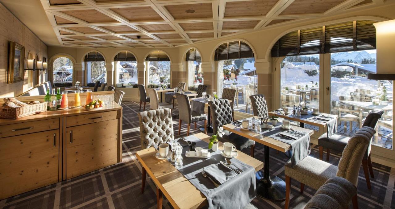 Golfhotel Les Hauts De Gstaad & Spa Exterior foto