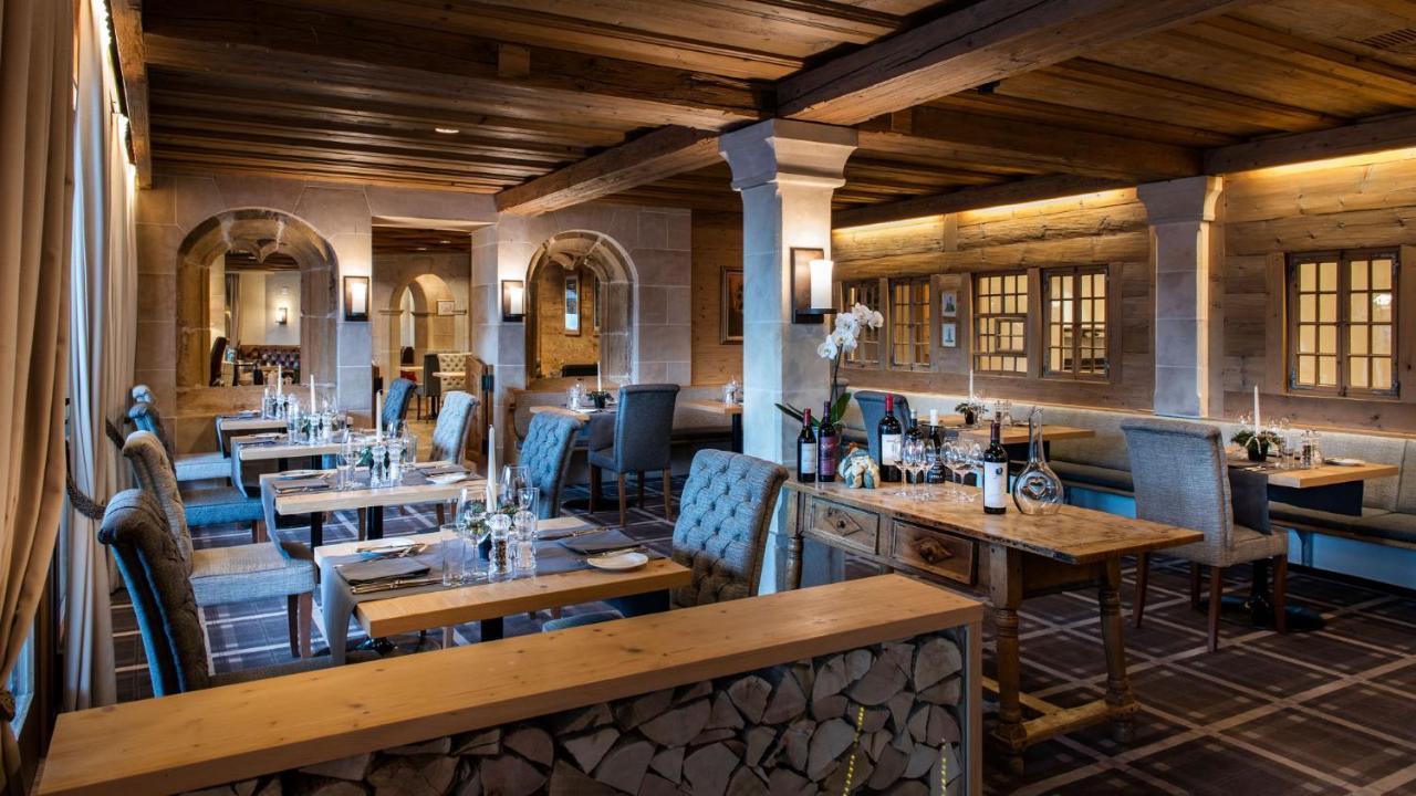 Golfhotel Les Hauts De Gstaad & Spa Exterior foto