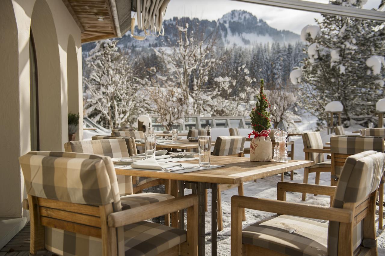Golfhotel Les Hauts De Gstaad & Spa Exterior foto