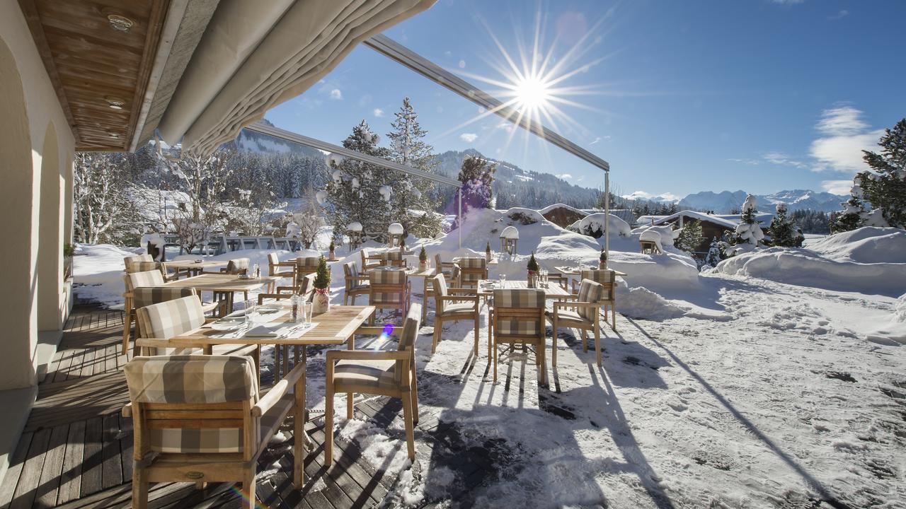 Golfhotel Les Hauts De Gstaad & Spa Exterior foto
